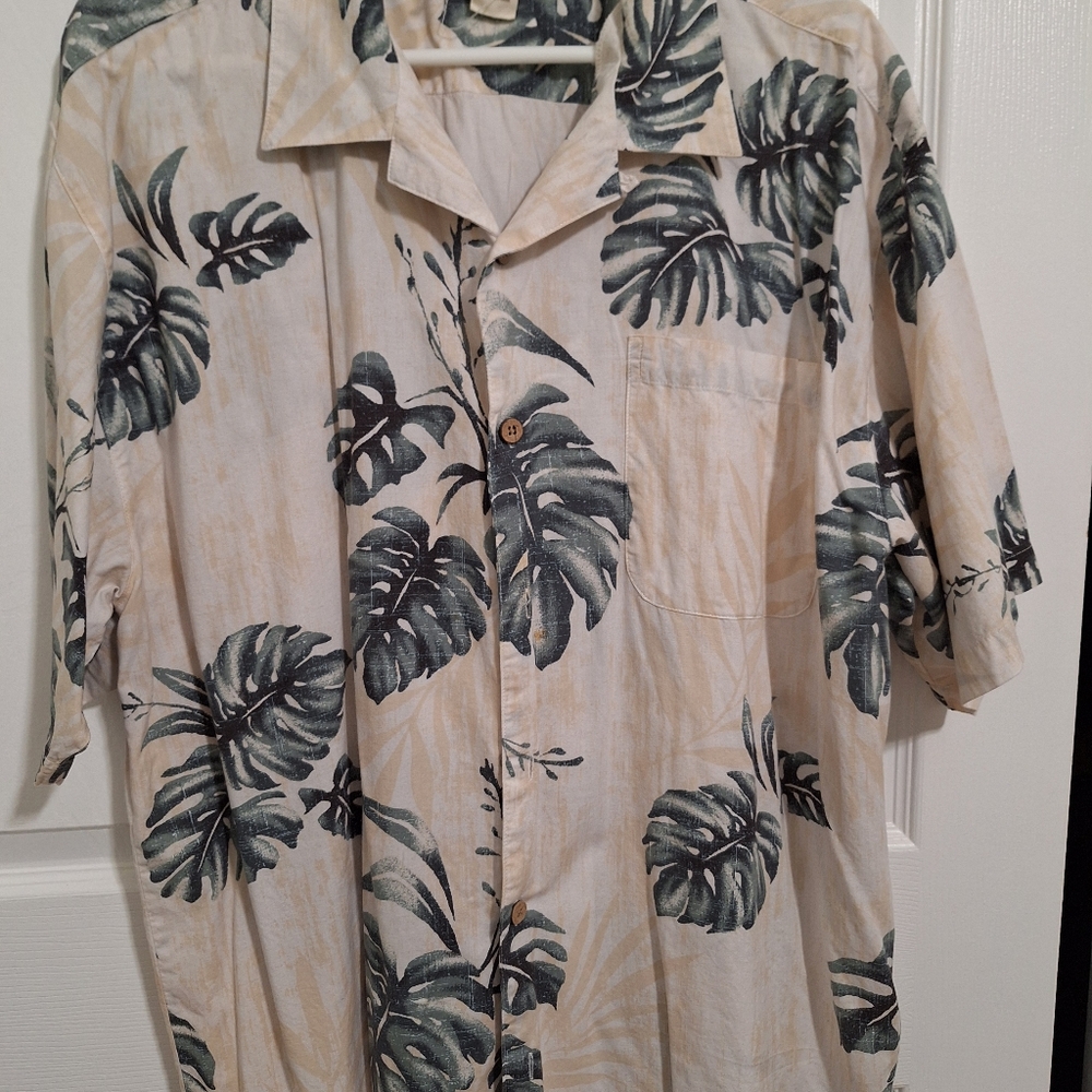 Xxl button up shirt paradise brand